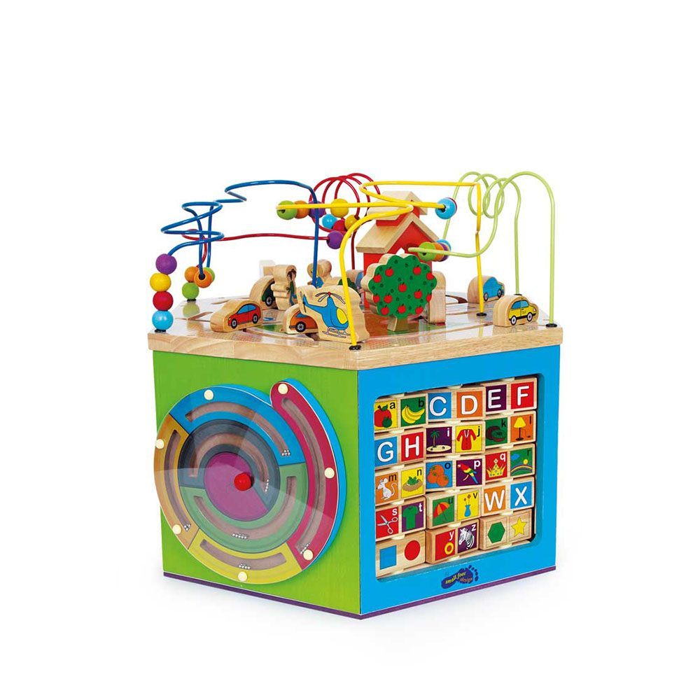 Cube de motricité Aventure multicolore Legler