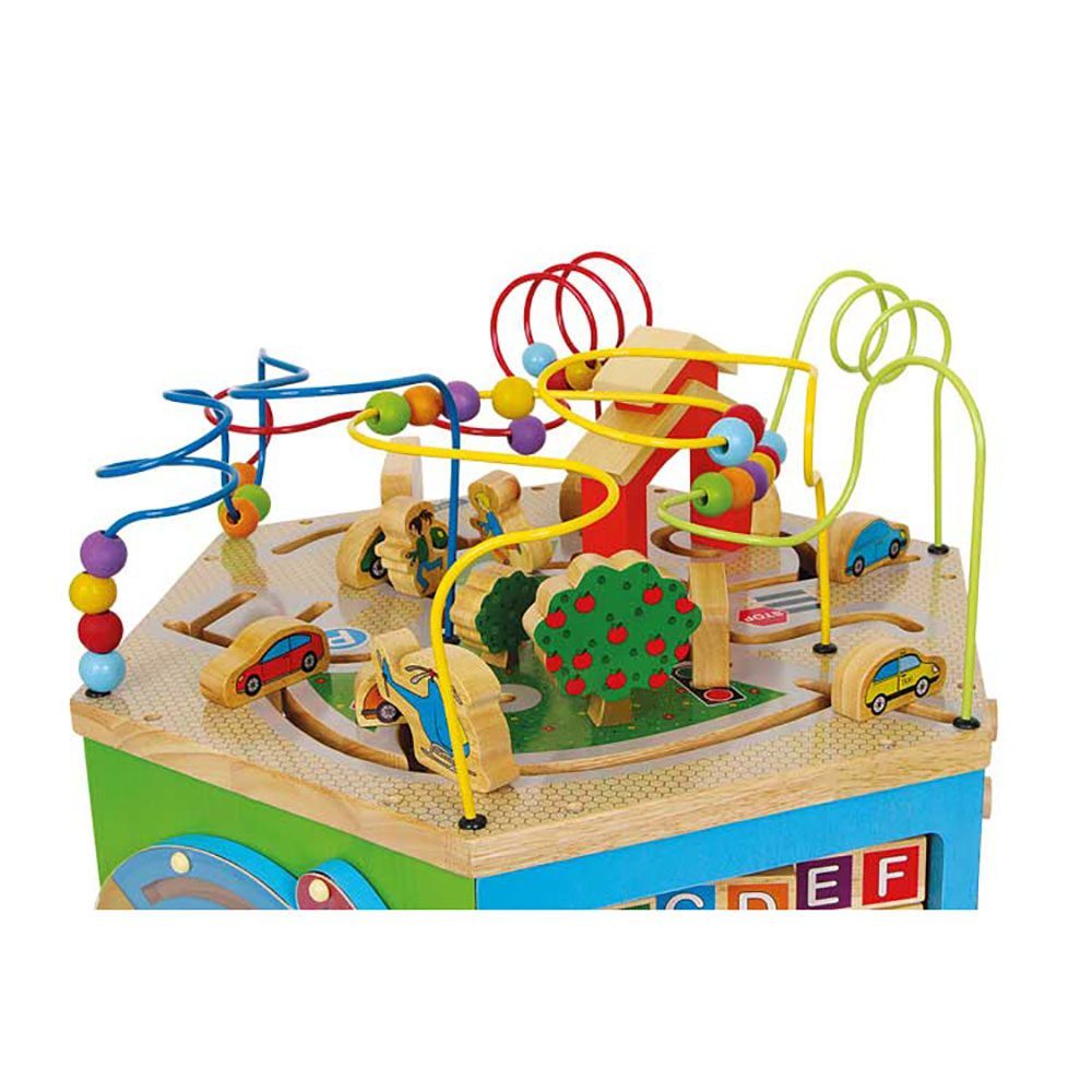 Cube de motricité Aventure multicolore Legler – Image 2