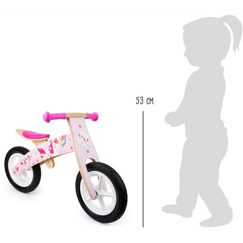 Draisienne Licorne rose Legler WB-11254-LR