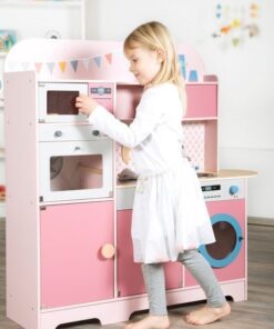 11465 Small Foot Cuisine en Bois Rose Design en Bois Enfant