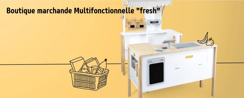 dinette boutique marchande jouet en bois