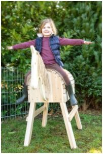 cheval de bois exterieur