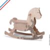 cheval a bascule Theobald ca envoie du bois
