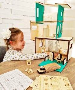 la maison des ursidae jouet en bois