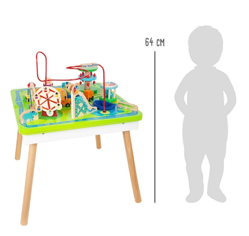table de jeux en bois pour enfant 11434
